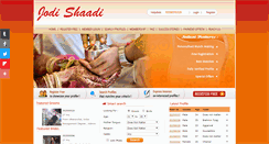 Desktop Screenshot of jodishaadi.com